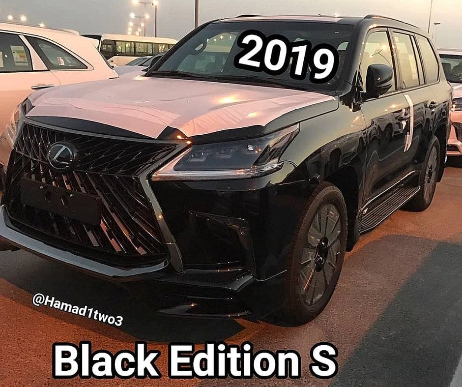 لكزس LX570 بلاك ايدشن S 2019