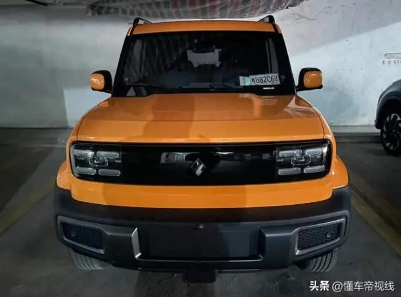 رصد سيارة SUV كهربائية صغيرة تُشبه فورد برونكو في الصين 2
