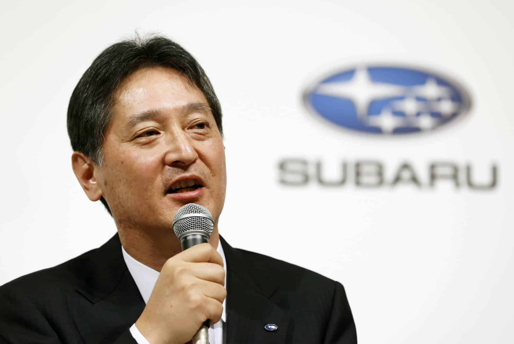 سوبارو تُعيّن رئيس تنفيذي جديد للمنافسة في سوق السيارات الكهربائية