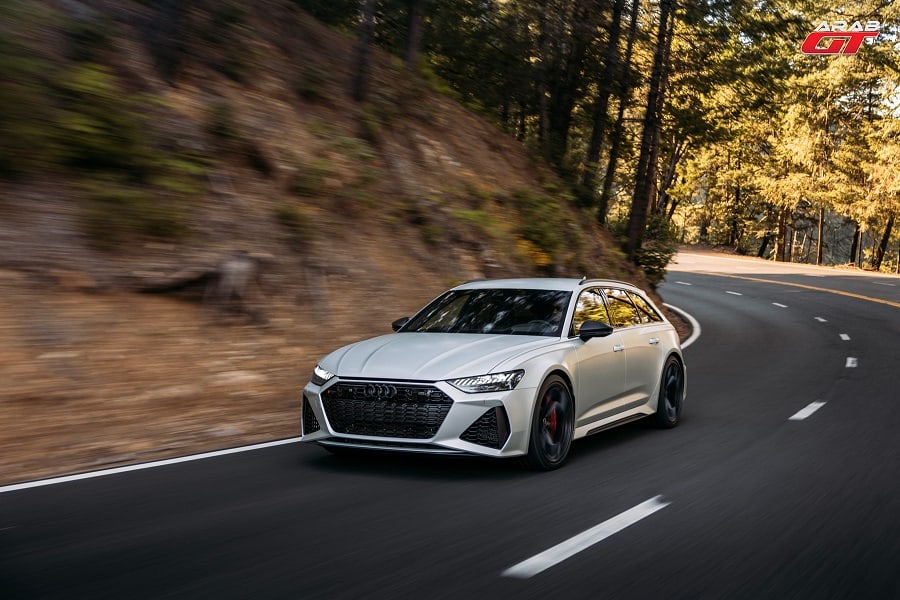 سيارة اودي RS6 2024 البيرفورمانس تمتلك أداء رياضي وصوت جبار | عرب جي تي