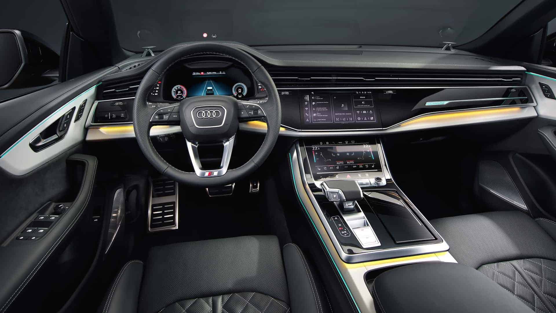 Intérieur de l'Audi Q8 2024