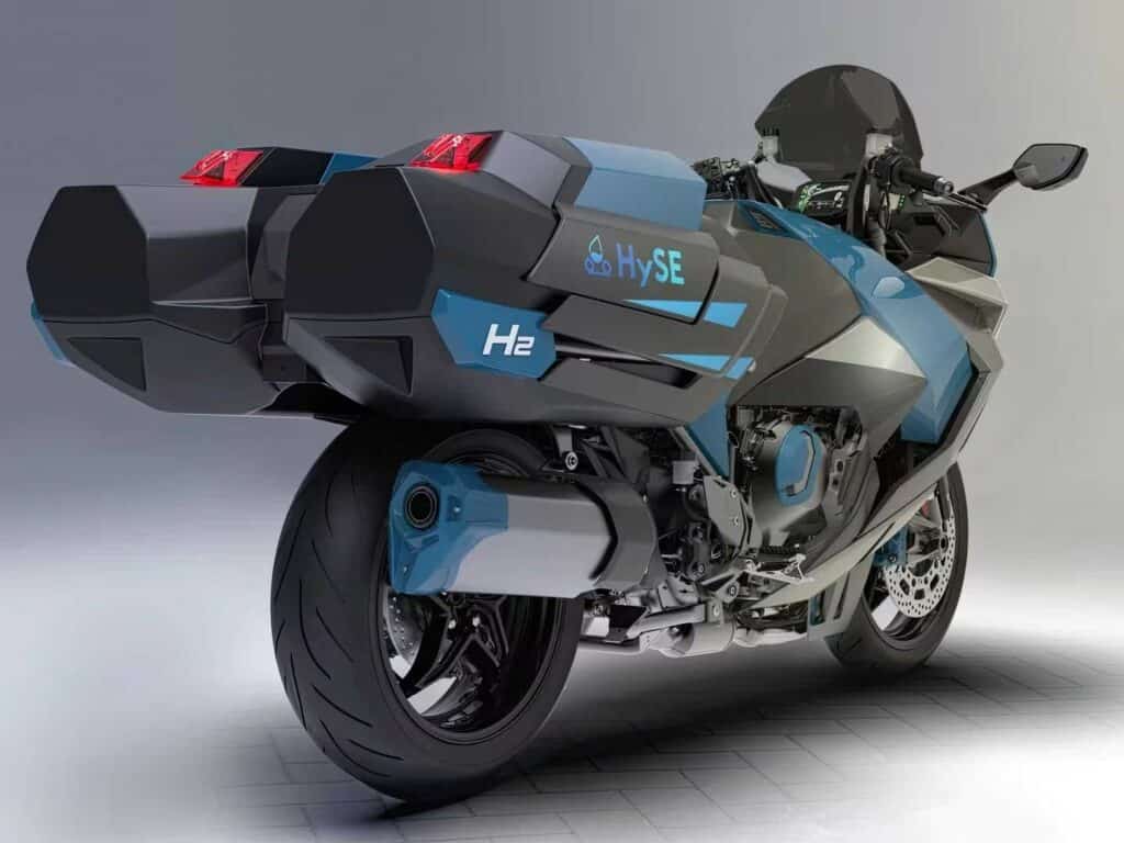 “الهايدروسايكل" مشروع دراجة نارية نظيفة تعمل بالهيدروجين 4