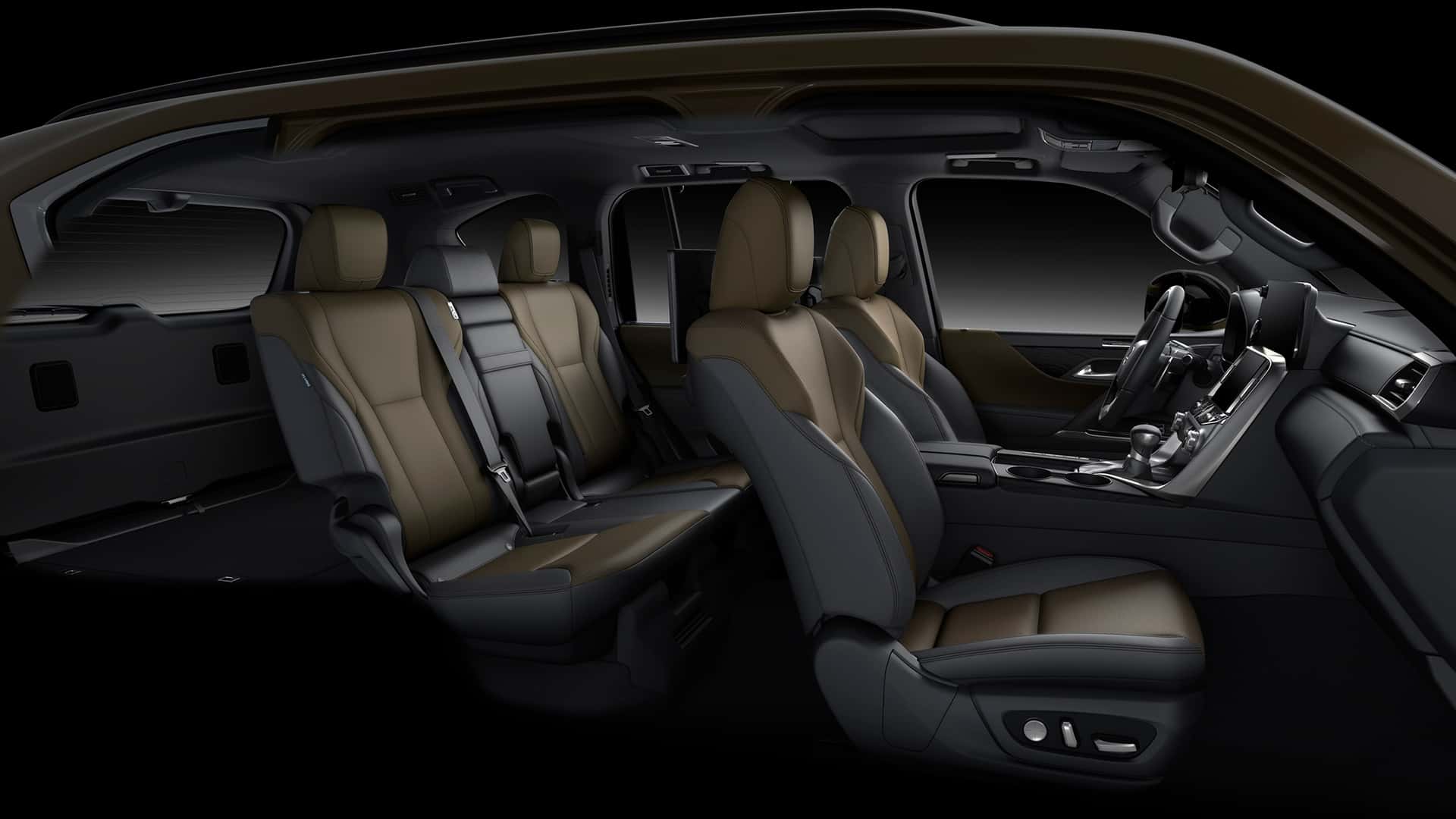 كراسي لكزس LX 700h 2025