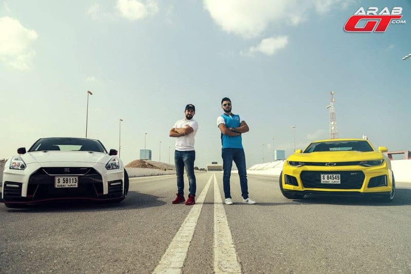 نيسان جي تي ار نيسمو و شيفروليه كامارو زد ال 1