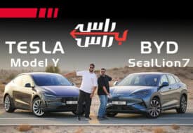 بي واي دي سيليون 7 و تسلا موديل واي