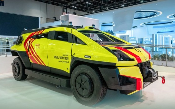 إطلاق المركبة الذكية "رعد" في الإمارات.. ستنقذ الجميع