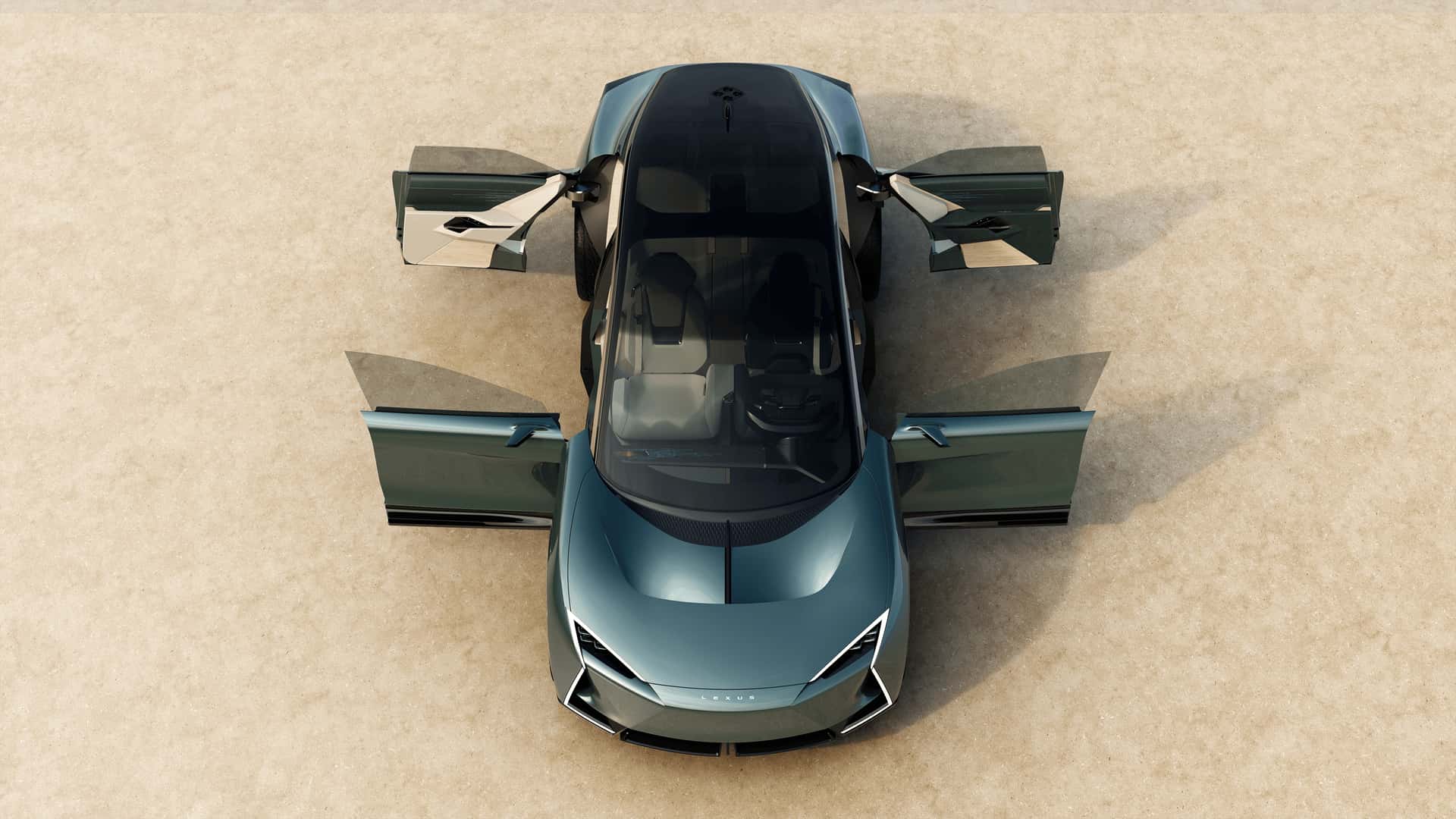 شكل سيارة لكزس LS كوبيه