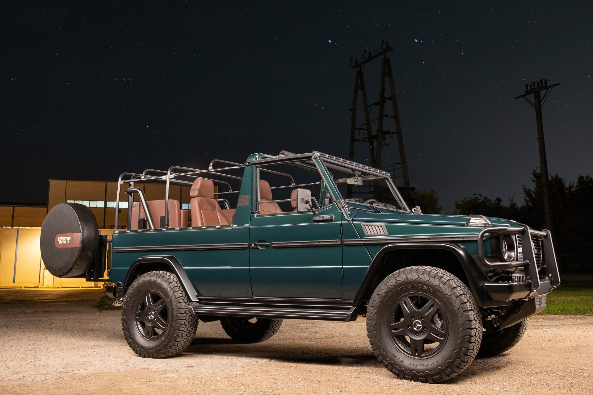 مرسيدس جي كلاس كشف معدلة