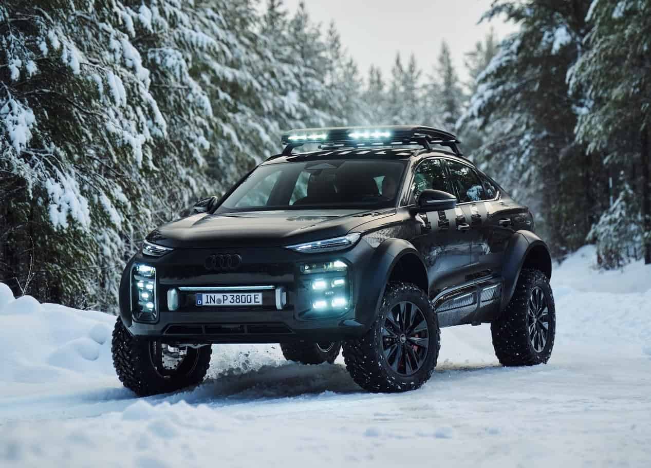 Q6 e-tron Offroad الاختبارية