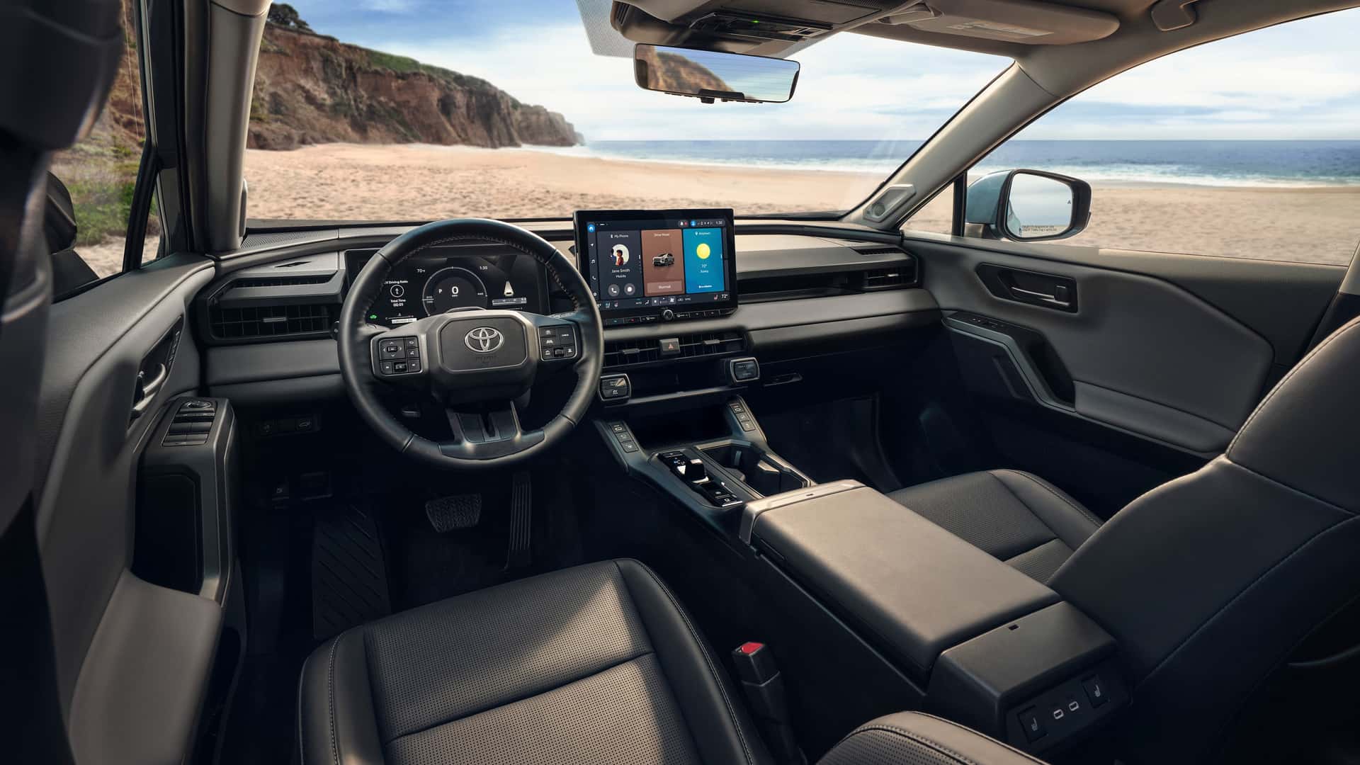 داخلية سيارة تويوتا راف فور 2026