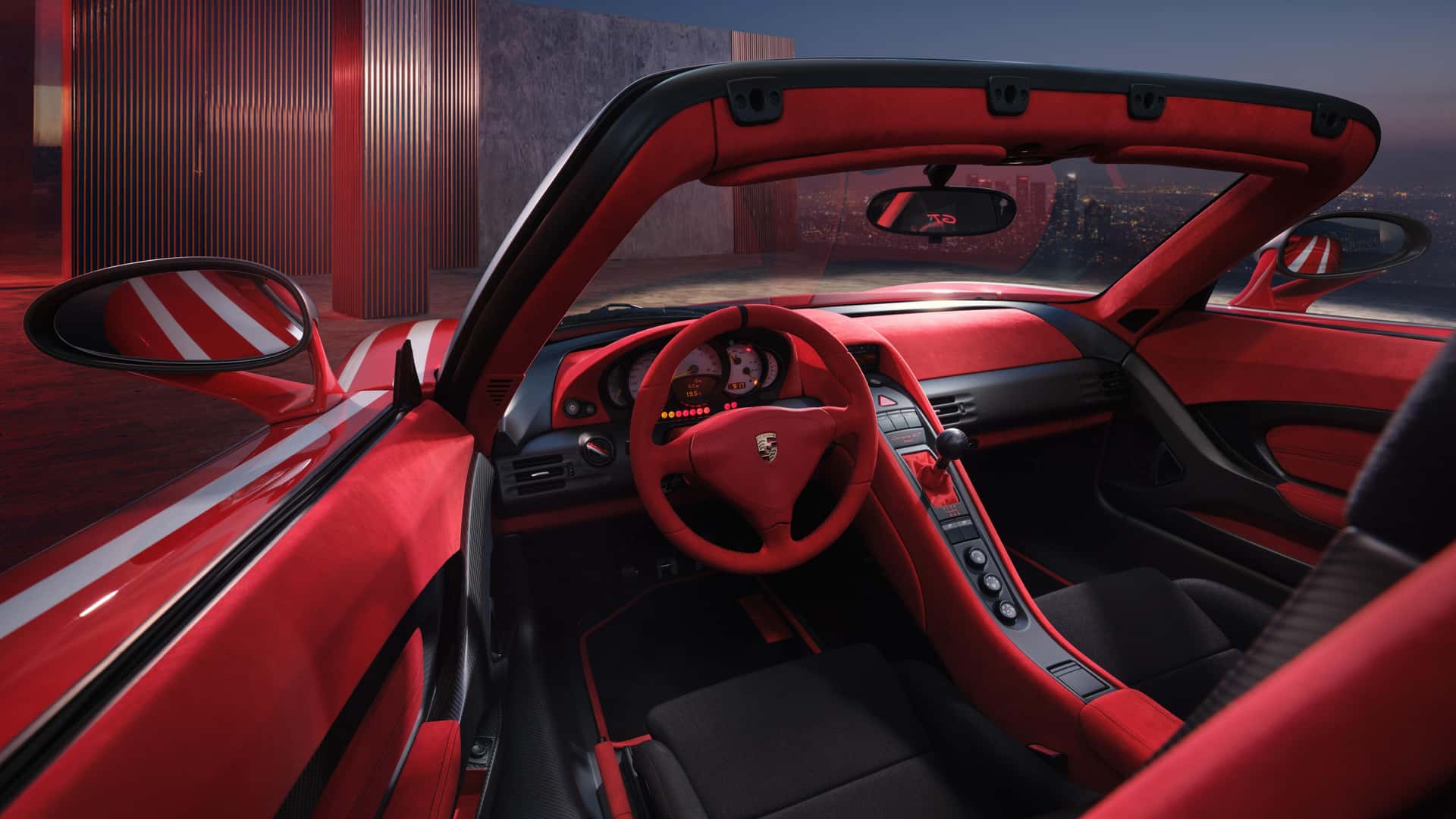Porsche Carrera GT interior