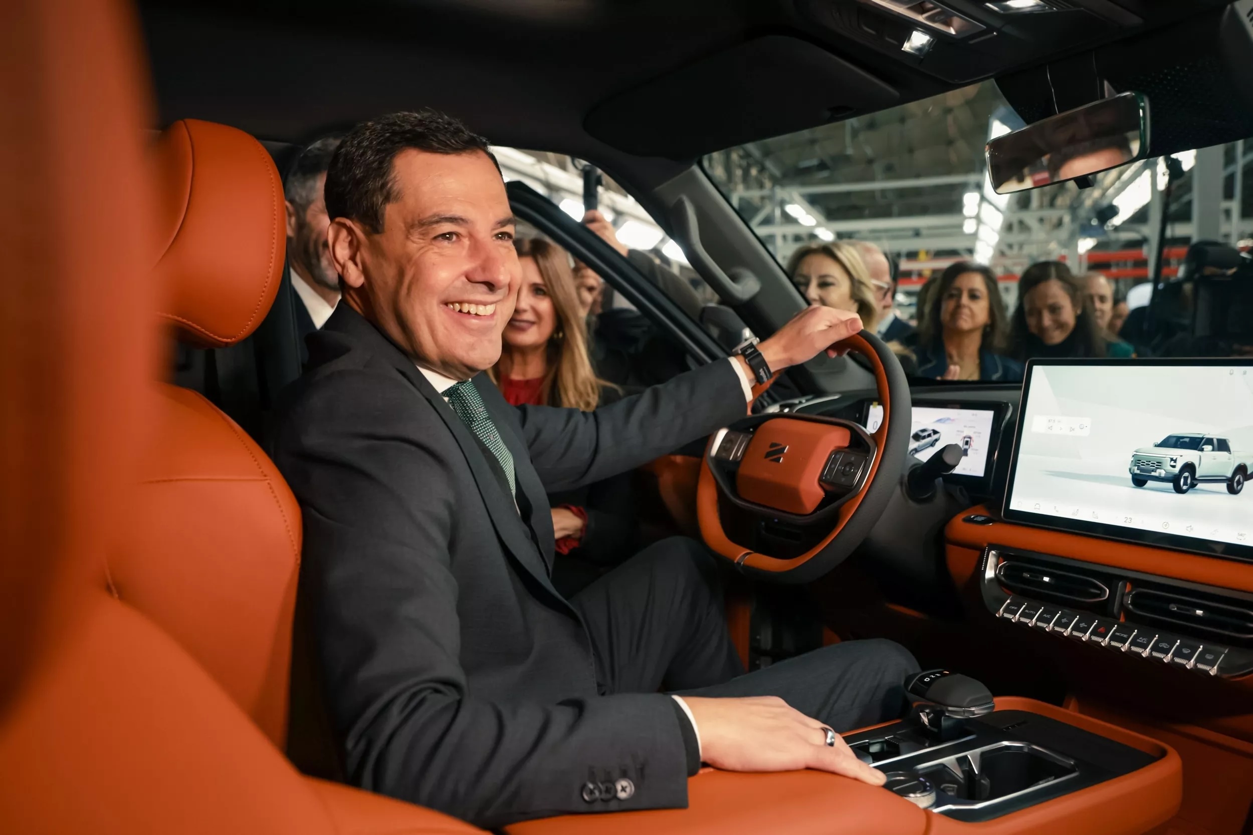 Santana Motors truck interior