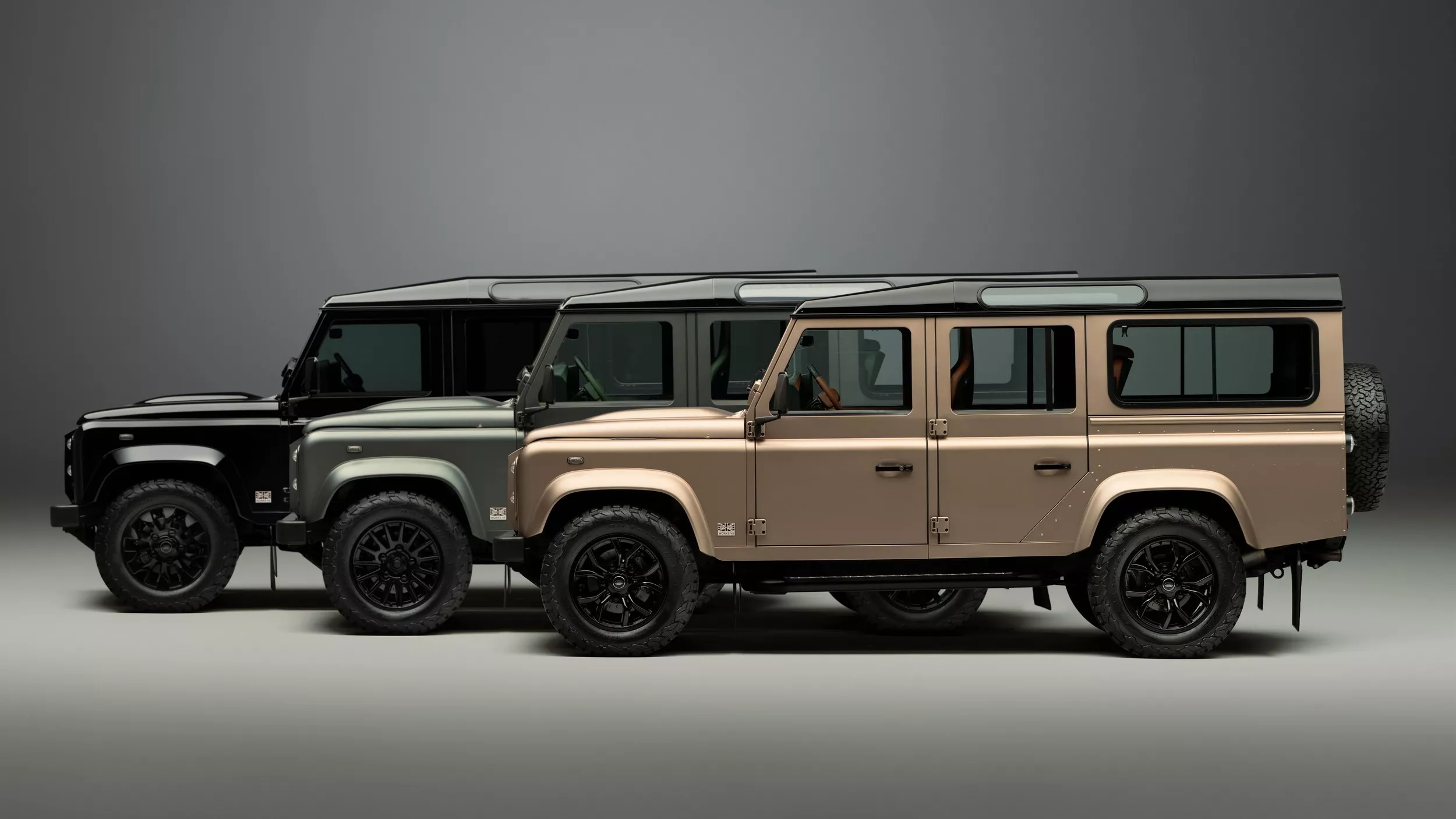 Old Defender cars