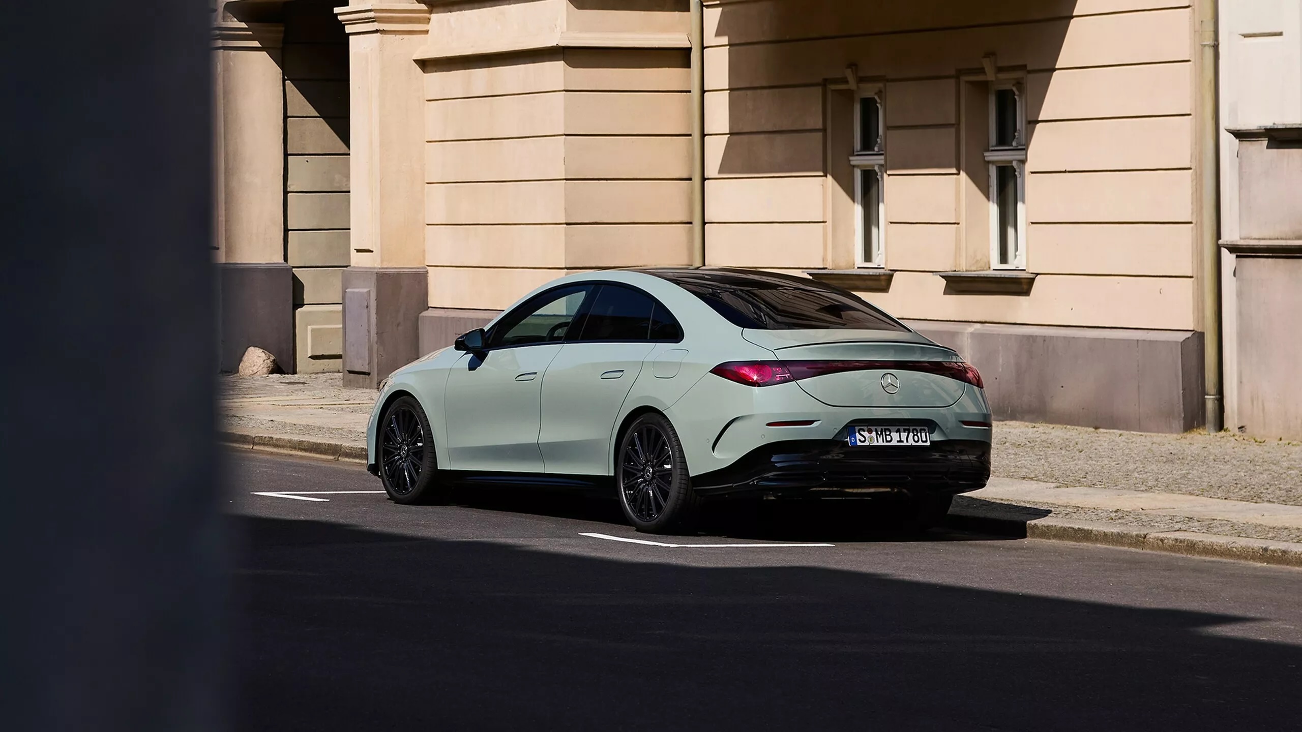 Mercedes CLA Hybrid car