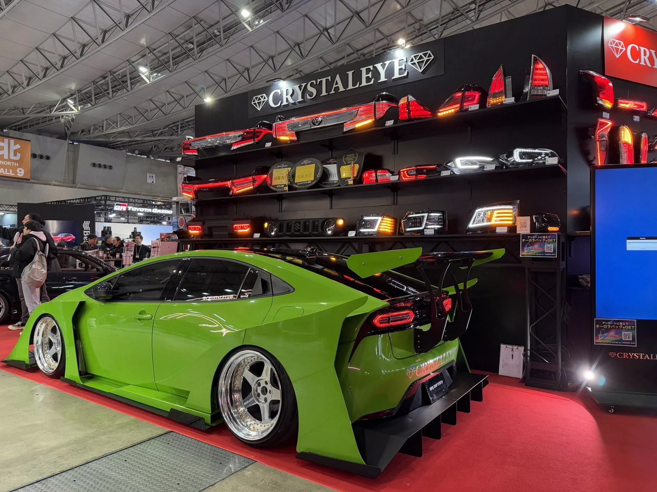 قطع تعديل سيارة تويوتا بريوس