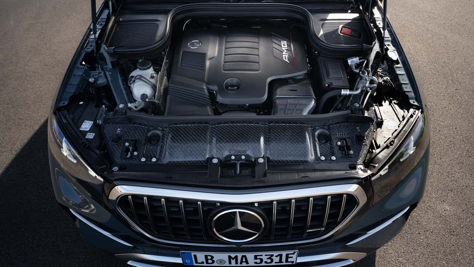 محرك مرسيدس AMG GLE 53 هايبرد