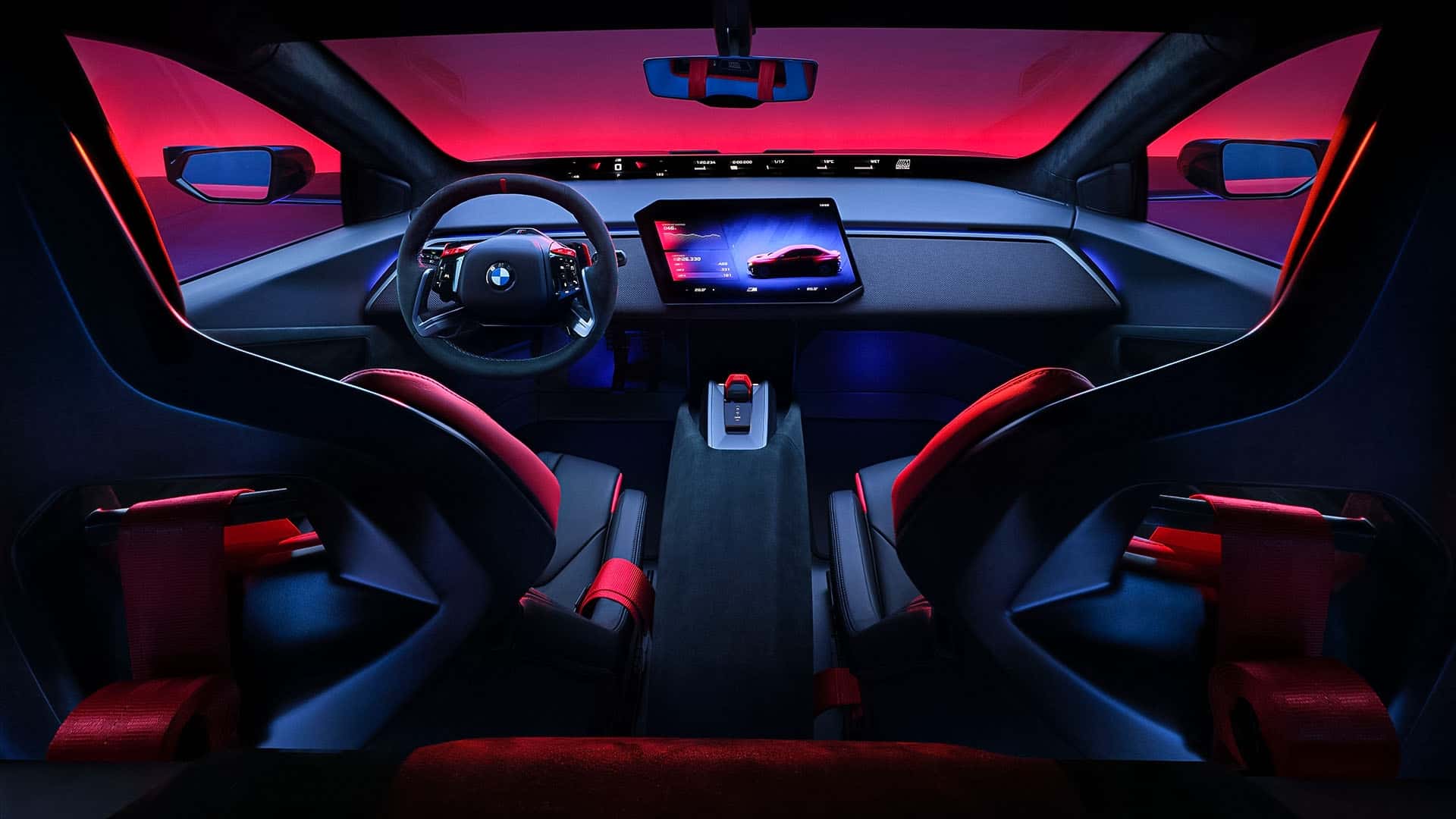 داخلية سيارة BMW M Concept Neue Klasse