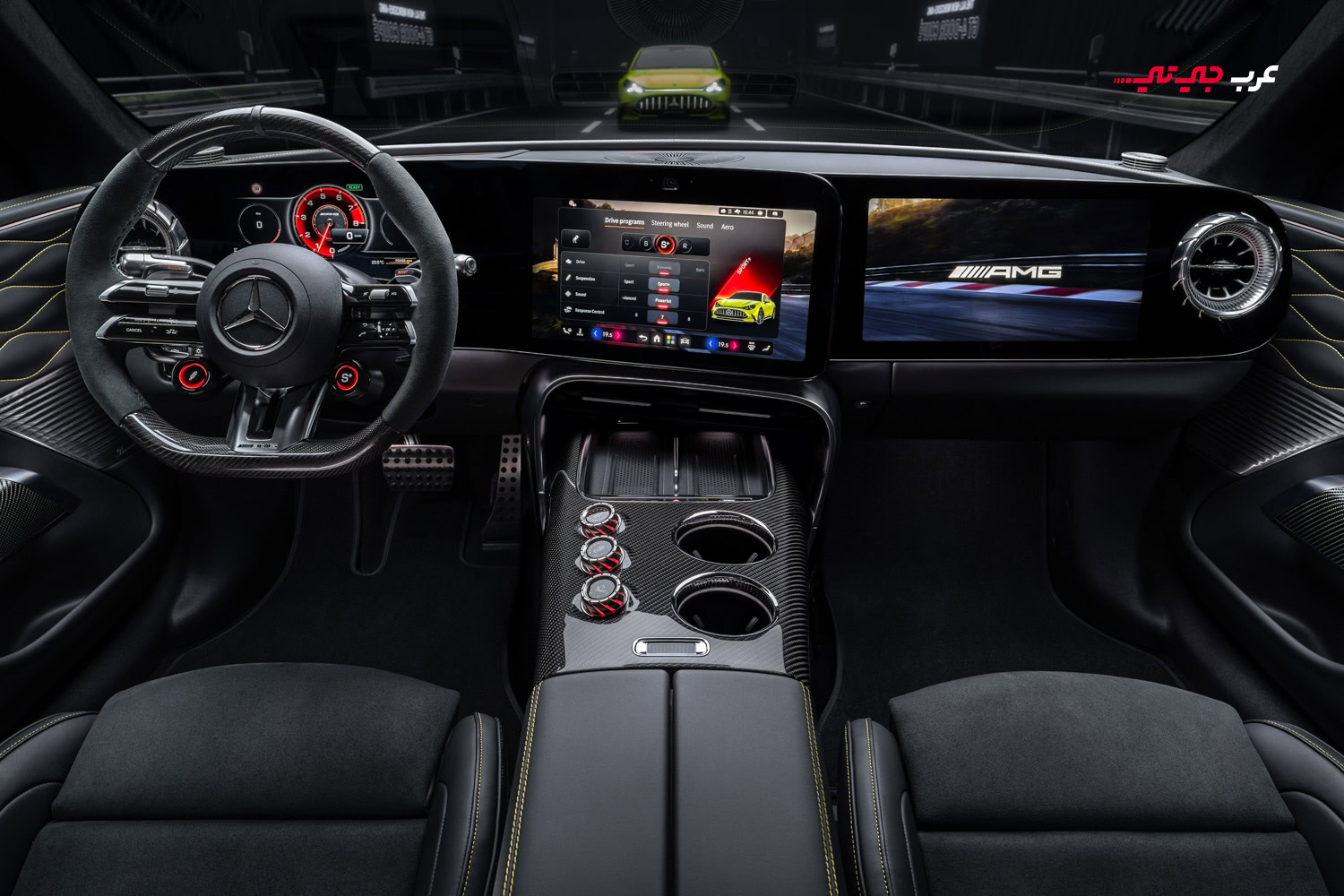 داخلية-مرسيدس-amg-gt-الكهربائية-