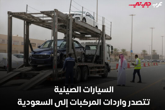 السيارات الصينية تواصل تصدر واردات المركبات في السعودية