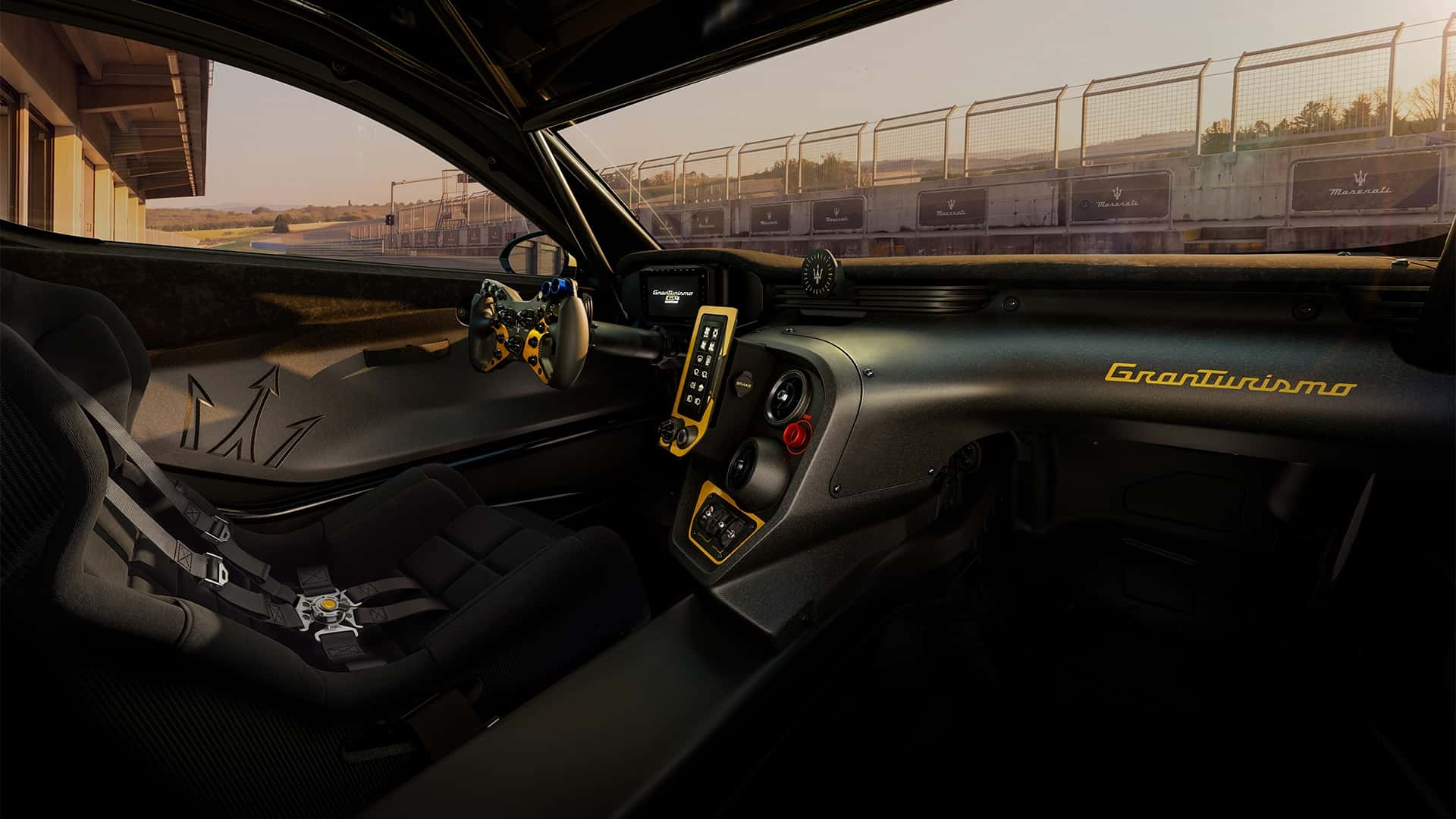 مقود سيارة مازيراتي بروجكت GT4