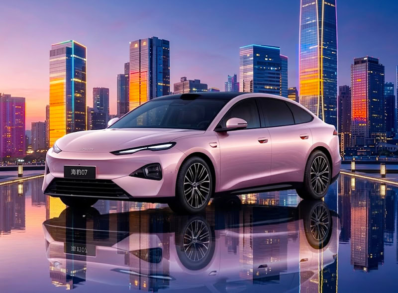 BYD تكشف عن صور سيارة Seal 07 الجديدة بمدى يصل إلى 718 كيلومتراً