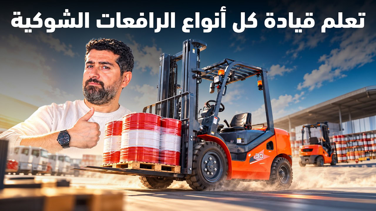 سبيشل كار يكشف أسرار قيادة الرافعات الشوكية والمناورة في أضيق المساحات