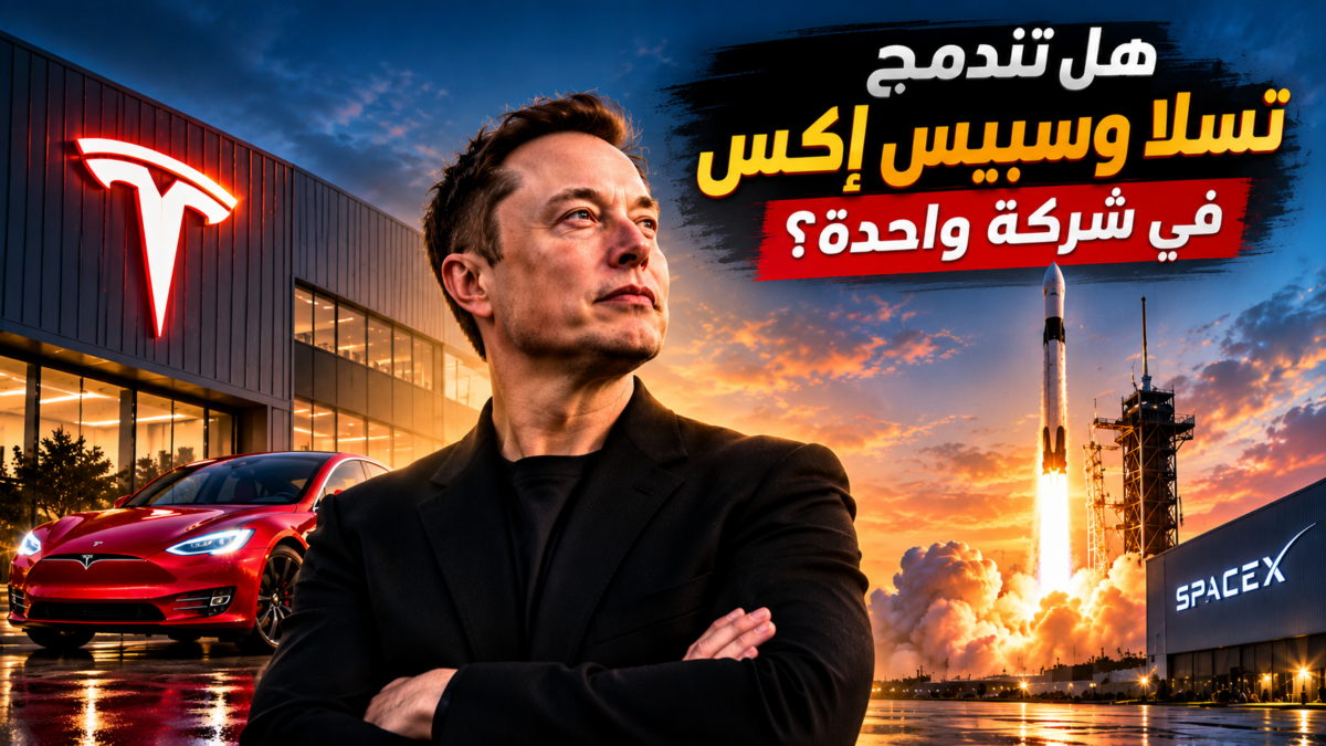 هل سنشهد اندماج تسلا وسبيس إكس في شركة واحدة؟